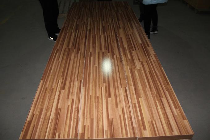 Os lados dobro pressionaram a madeira compensada da categoria comercial para o paneling da parede da sala de visitas