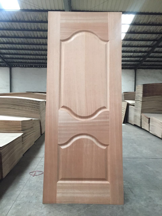 peles de madeira da porta da espessura HDF de 4mm para a decoração da porta, tempo da longa vida