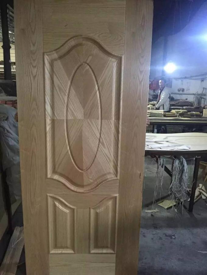 a porta de madeira high-density do folheado de 2.5mm descasca a densidade 840KG/M3 moderna do estilo