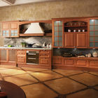 Customized Color Particle Board Kitchen Cabinets For Residential Decorating Furniture