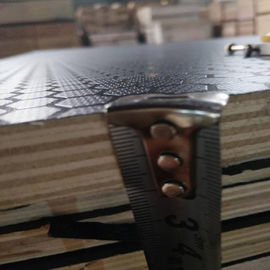 madeira compensada enfrentada fenólico antiderrapante grossa de 12mm com a imprensa quente do tempo dobro